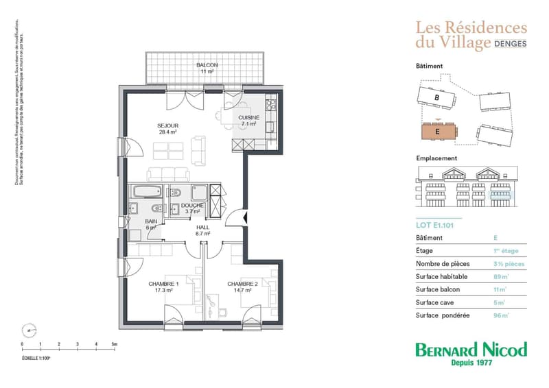 Nouvelle promotion : Appartement de 3.5 pièces avec balcon (11)