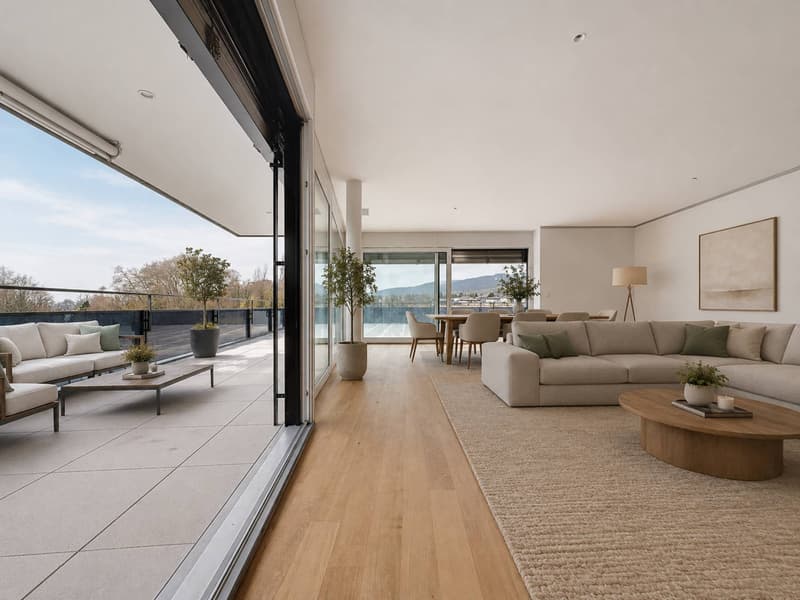 Nouvelle promotion : appartement de 5.5 pièces avec balcon couvert et terrasse (4)