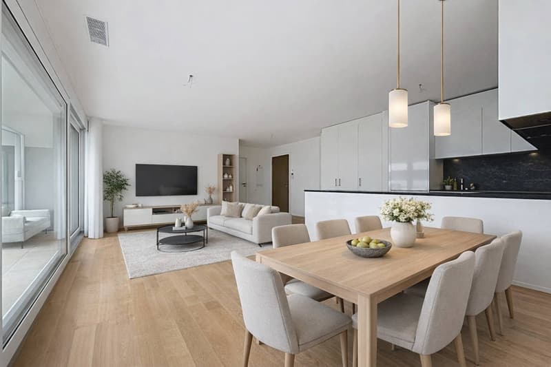 Appartement neuf de 2.5 pièces avec terrasse et jardin (3)