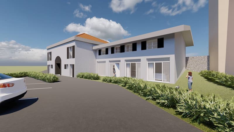 Maison mitoyenne de 4.5 pièces avec grand jardin (4)