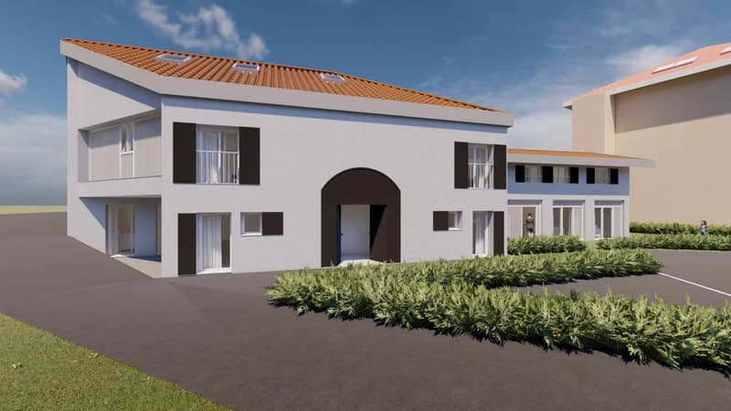 Maison mitoyenne de 4.5 pièces avec grand jardin (6)