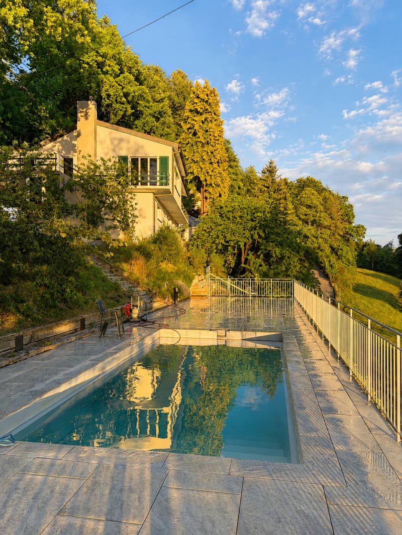 Magnifique villa avec piscine à Epalinges (5)