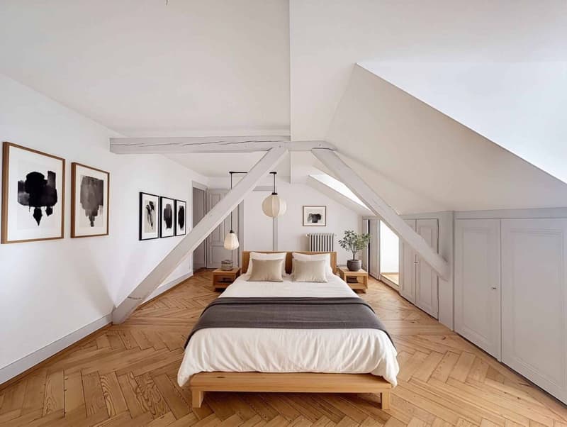 Superbe 2.5 p de 130 m2 hab. - Dernier étage (8)