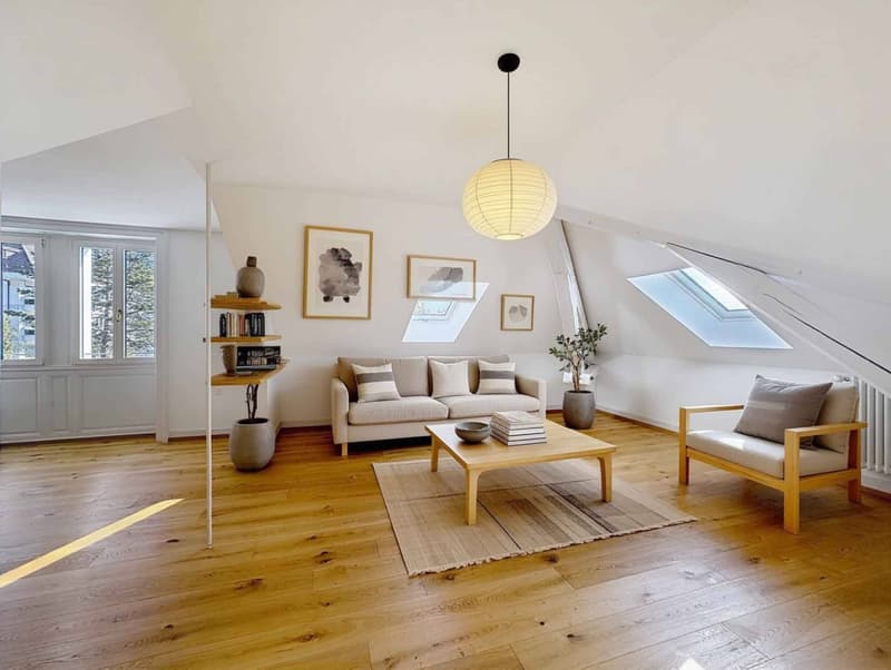 Superbe 2.5 p de 130 m2 hab. - Dernier étage (5)