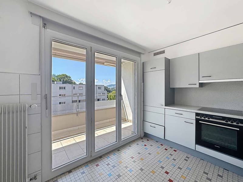 Lumineux 3.5 pièces de 77.5  m2 + grand balcon 17.5 m2 (4)