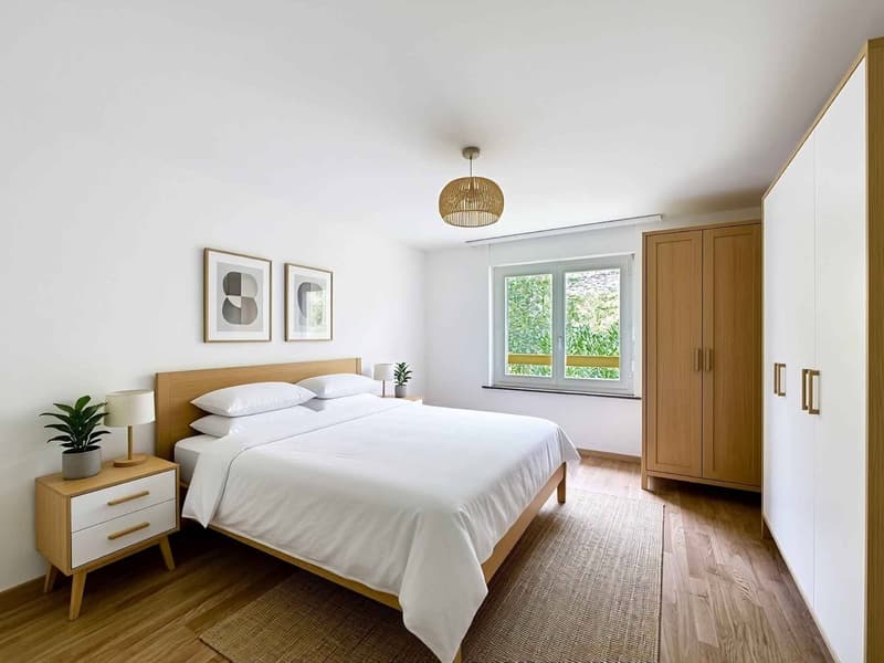 Au dernier étage - Grand 3.5 pièces sur 1 niveau de 79 m2 + balcon (8)