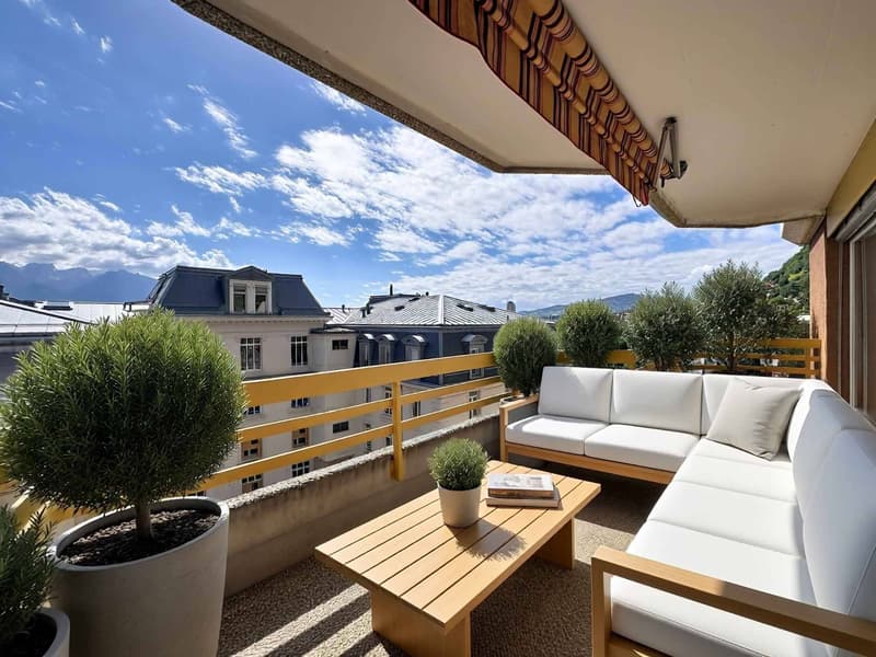 Au dernier étage - Grand 3.5 pièces sur 1 niveau de 79 m2 + balcon (2)