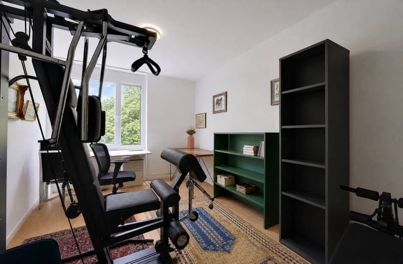 Bel appartement récent de 3.5 pièces avec grand balcon et vue sur le Lac (11)