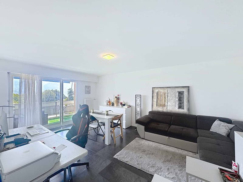 Appartement de 1 pièce - 33.5 m2 avec grand balcon et garage box (5)