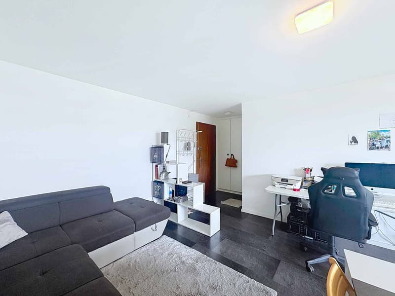 Appartement de 1 pièce - 33.5 m2 avec grand balcon et garage box (7)