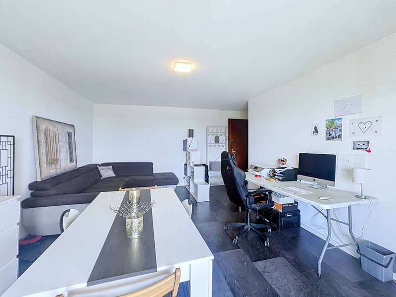 Appartement de 1 pièce - 33.5 m2 avec grand balcon et garage box (6)