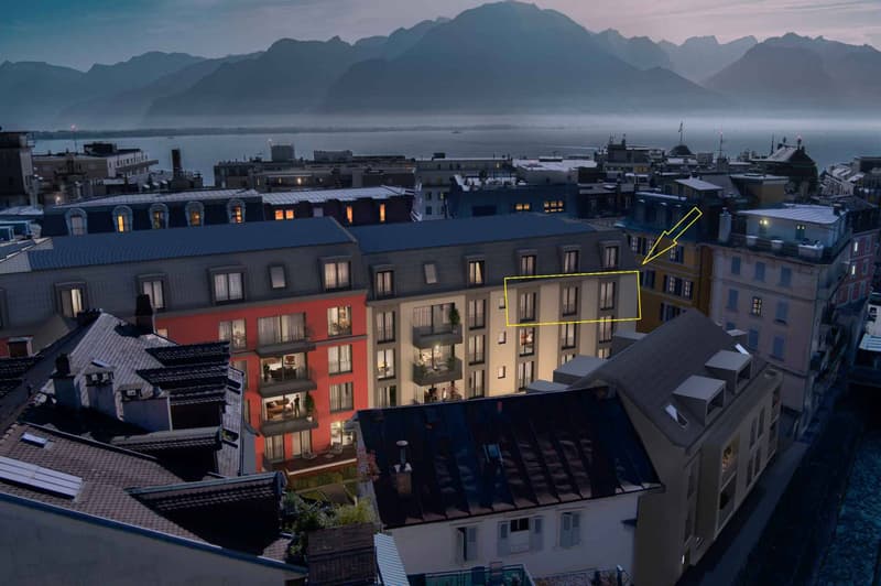 Superbe 4.5 pièces neuf d' Angle - Sud-Ouest 97 m2 + Balcon (2)
