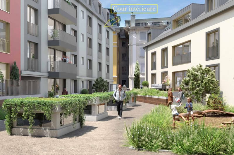 Superbe 4.5 pièces neuf d' Angle - Sud-Ouest 97 m2 + Balcon (4)