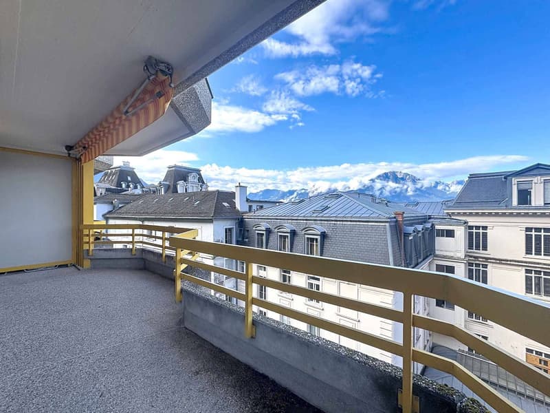 Au dernier étage - Grand 3.5 pièces sur 1 niveau de 79 m2 + balcon (1)