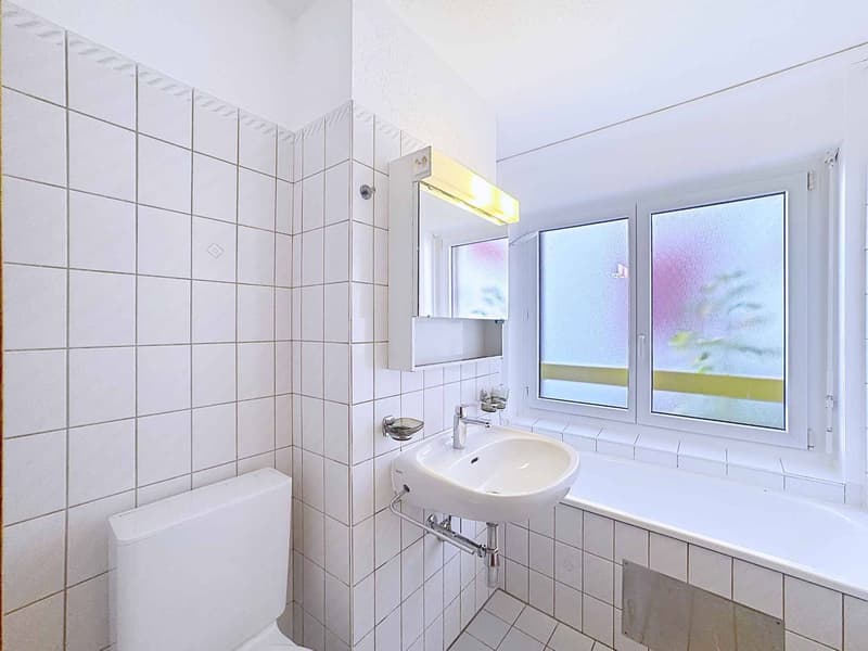 Au 1er étage - Grand 3.5 pièces sur 1 niveau de 79 m2 + balcon (9)