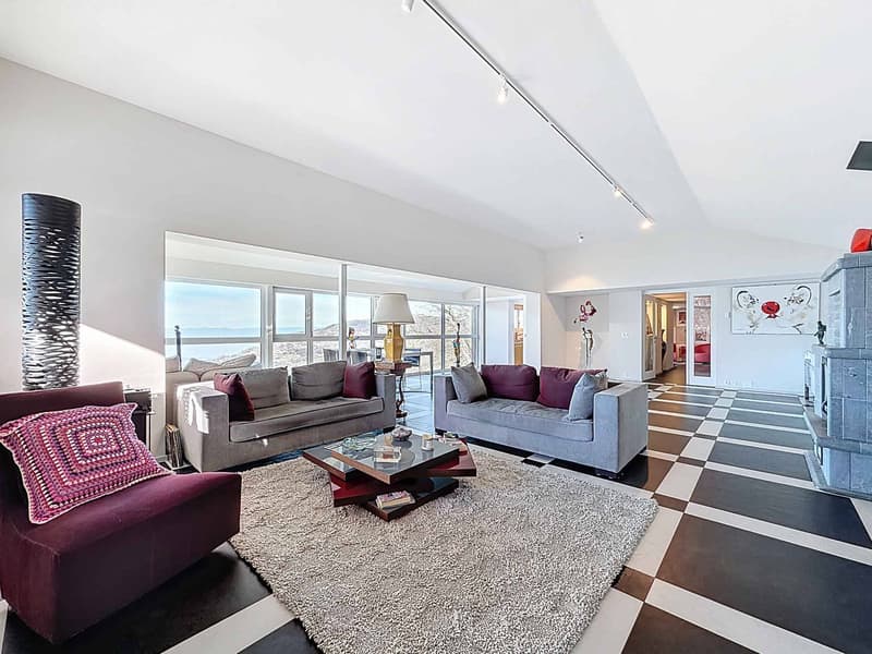 Villa de standing avec panorama grandiose sur le Léman (4)