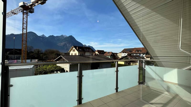 Bel attique de 4,5 pièces avec grande mezzanine (1)