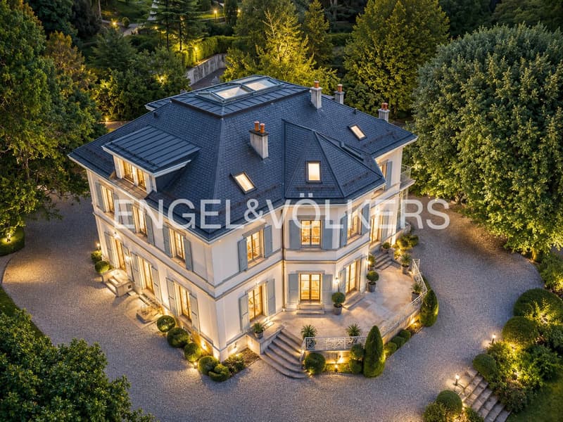 Propriété d'exception - sublime maison de Maître avec vue et accès lac (1)
