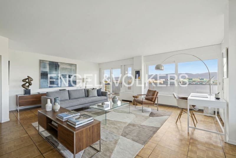 Appartement de prestige avec vue sur le lac à Cologny à réinventer ! (3)