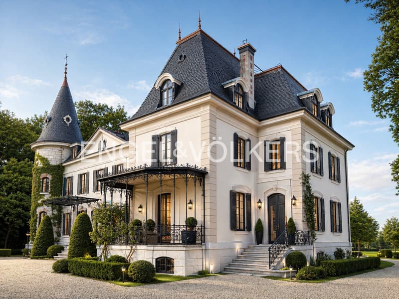Château historique avec autorisation en force (1)