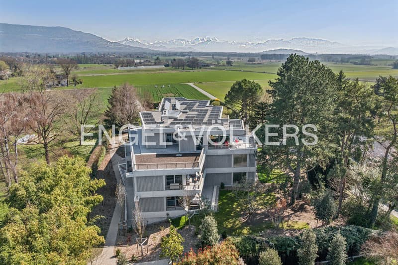 Appartement de 5.5P - 189.5m2 PPE - Meinier - Vue Mont-Blanc (13)