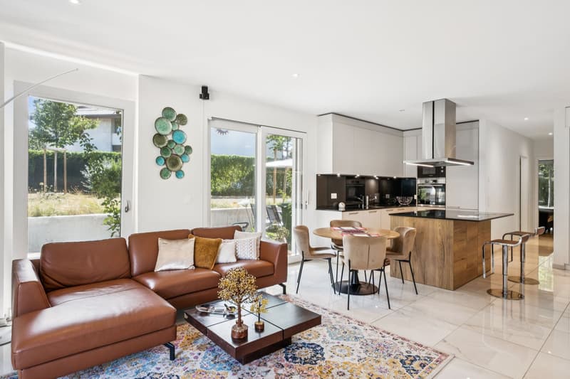 Appartement meublé de standing avec vaste jardin privatif (3)