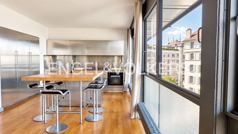 Lumière & Design - Appartement de caractère aux Eaux-Vives (2)