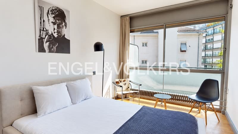 Lumière & Design - Appartement de caractère aux Eaux-Vives (6)