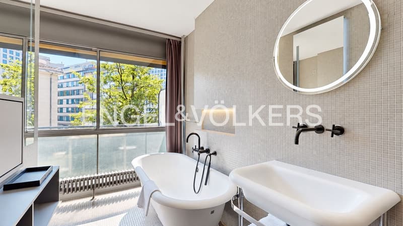 Lumière & Design - Appartement de caractère aux Eaux-Vives (7)