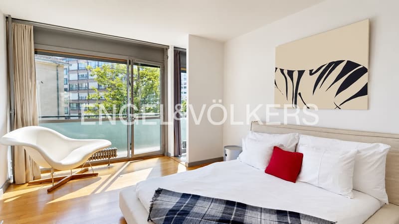 Lumière & Design - Appartement de caractère aux Eaux-Vives (4)