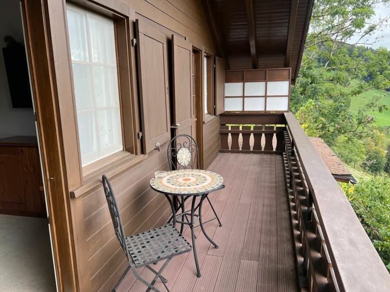 Reserviert! Chalet mit Aussicht - naturnah wohnen in Mogelsberg (14)