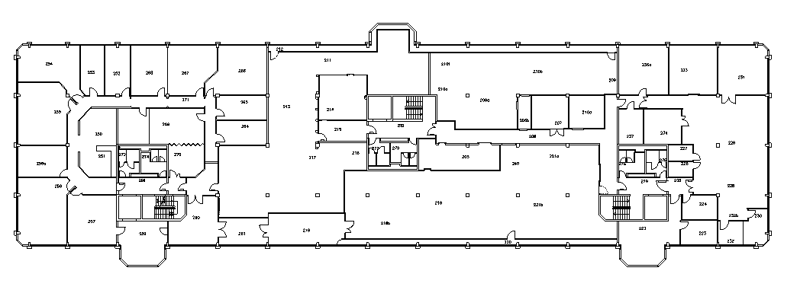 Entrance, hallway, 13 rooms, 5 bathrooms, 3 balconies