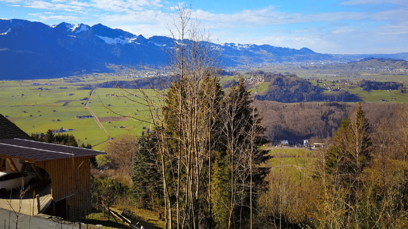 Bauland W1a an wunderschöner, äusserst ruhiger Aussichtslage zuoberst am Solenberg (9)