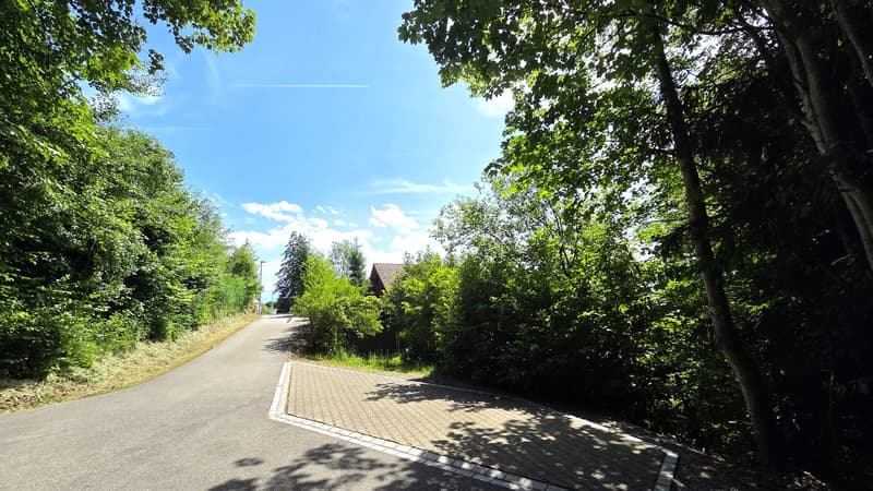 Bauland W1a an wunderschöner, äusserst ruhiger Aussichtslage zuoberst am Solenberg (6)