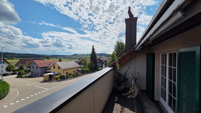 Sicht vom Balkon