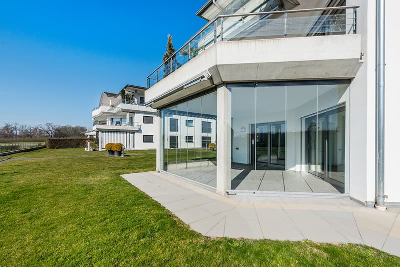 Terrassenwohnung mit Wintergarten und 100 m2 Aussenfläche - Wohnen wie (4)