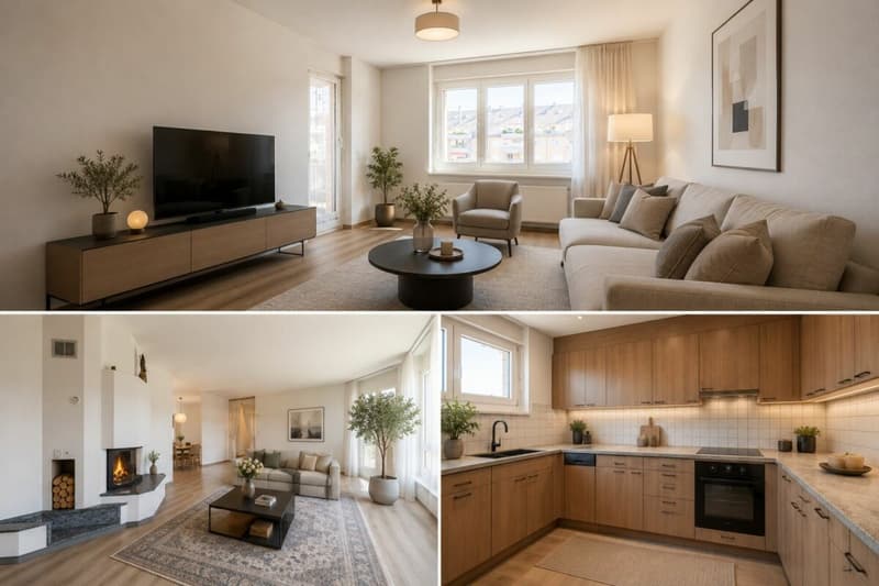 So könnte die Wohnung nach dem geplanten Umbau aussehen