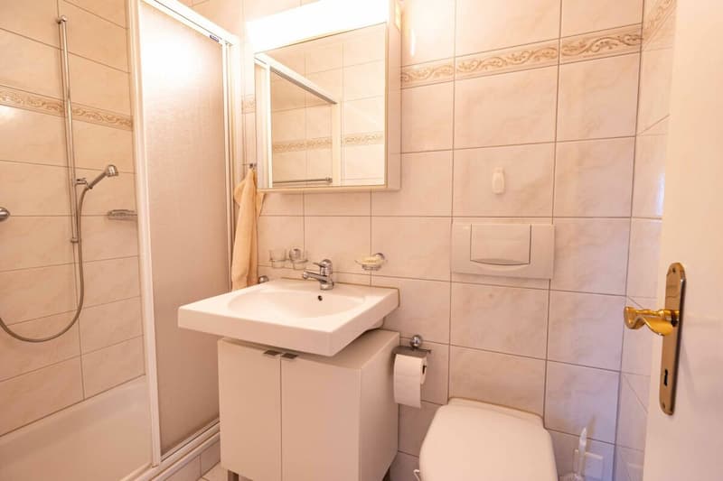Bad mit WC und Dusche