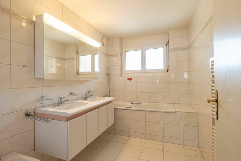 Bad mit WC und BW