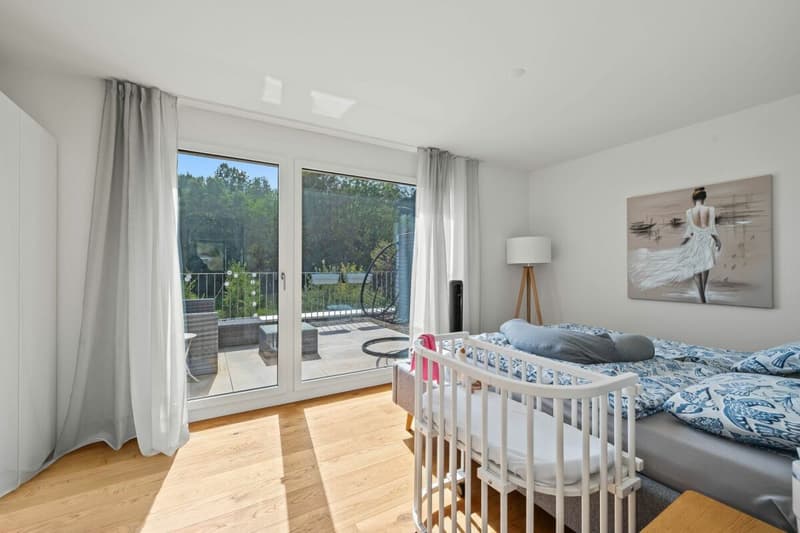 Schlafzimmer mit Terrasse OG