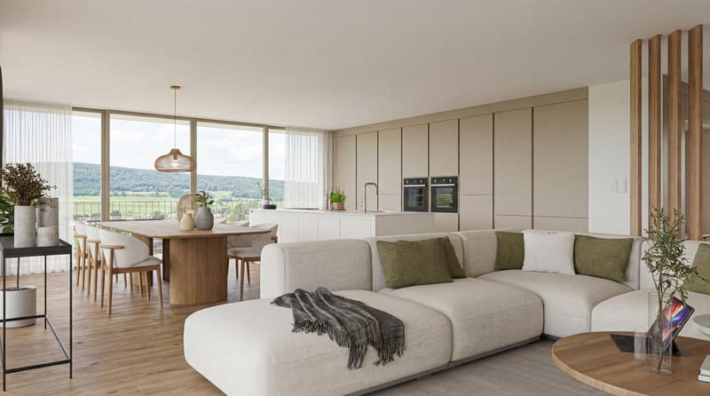 Neubauprojekt AURELIA Erlinsbach AG – 4.5 Zimmer Loggiawohnung A.01 (5)