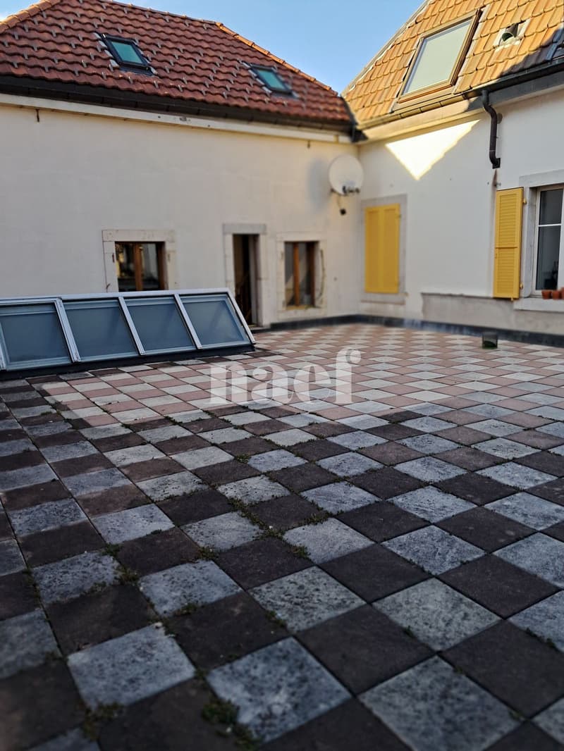 Duplex de 2 pièces avec terrasse sur la Place du Marché (12)