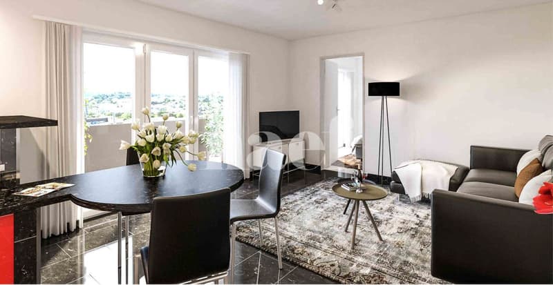 Appartement de 3 pièces moderne (2)