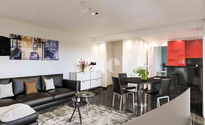 Appartement de 3 pièces moderne (3)