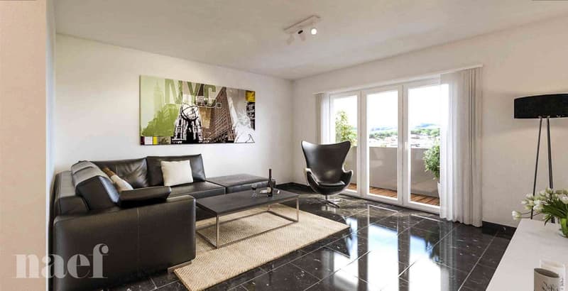 Appartement 4,5 pieces moderne avec balcon (3)