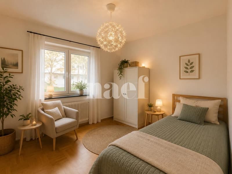 Appartement de 3 pièces dans un quartier apprécié (5)