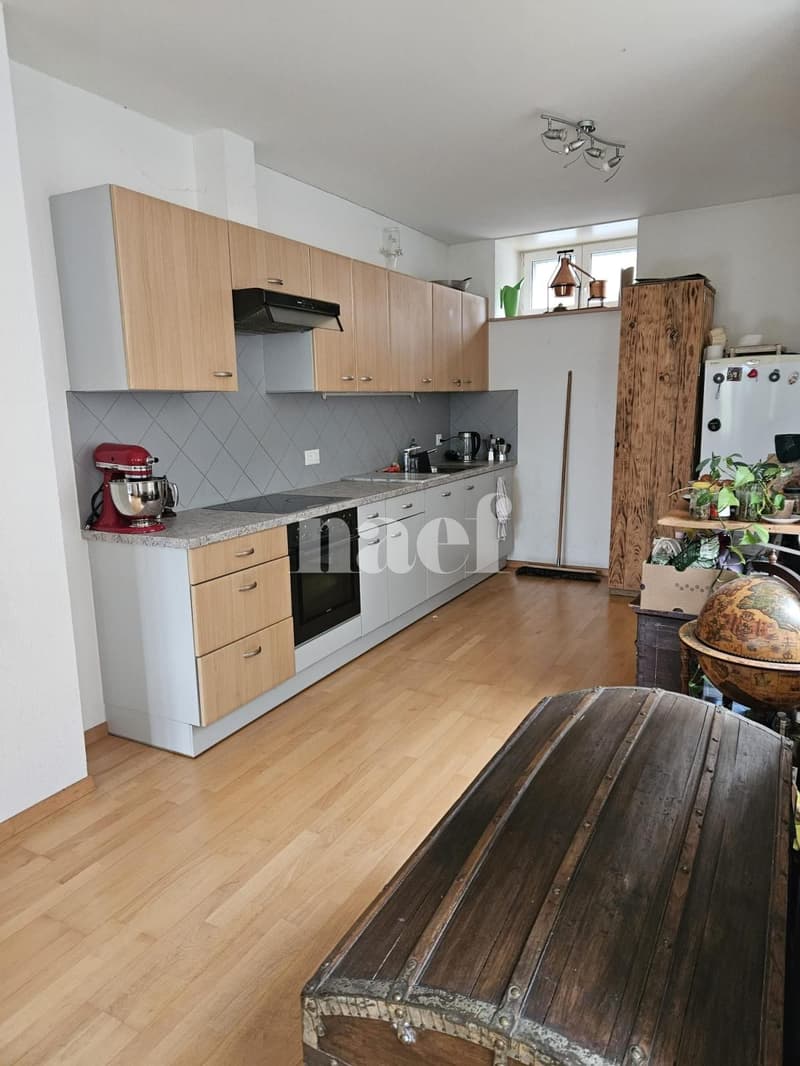 Appartement de 3 pièces au rez inférieur avec accès direct au jardin (2)