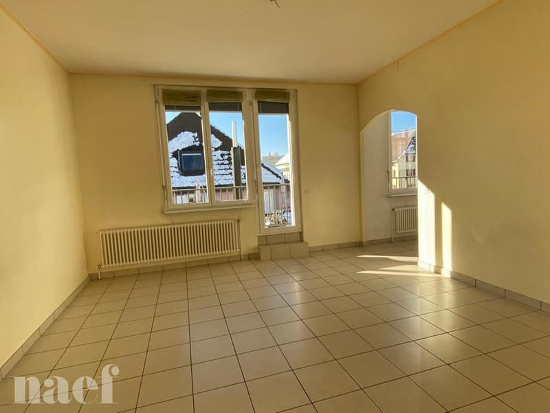 Superbe 3 pièces lumineux avec un long balcon en "L" (6)