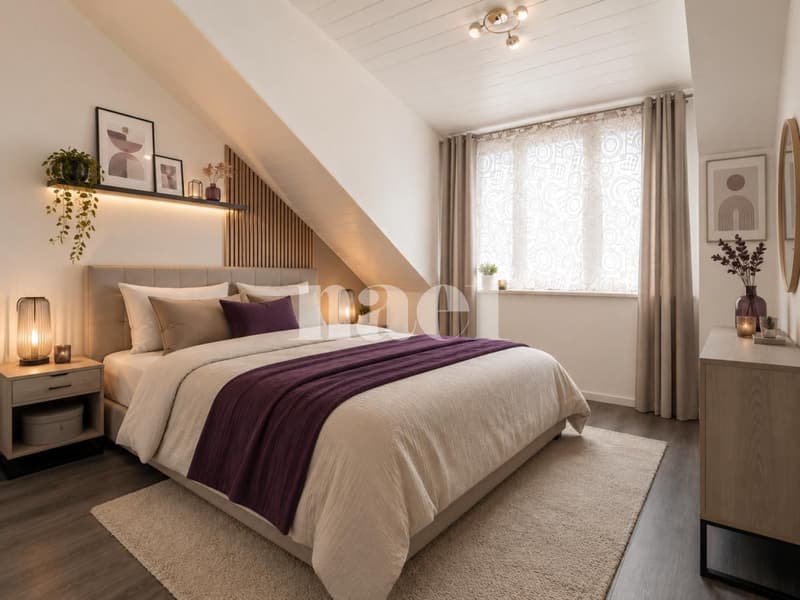 Appartement de 3 pièces au 3ème étage sans ascenseur (3)