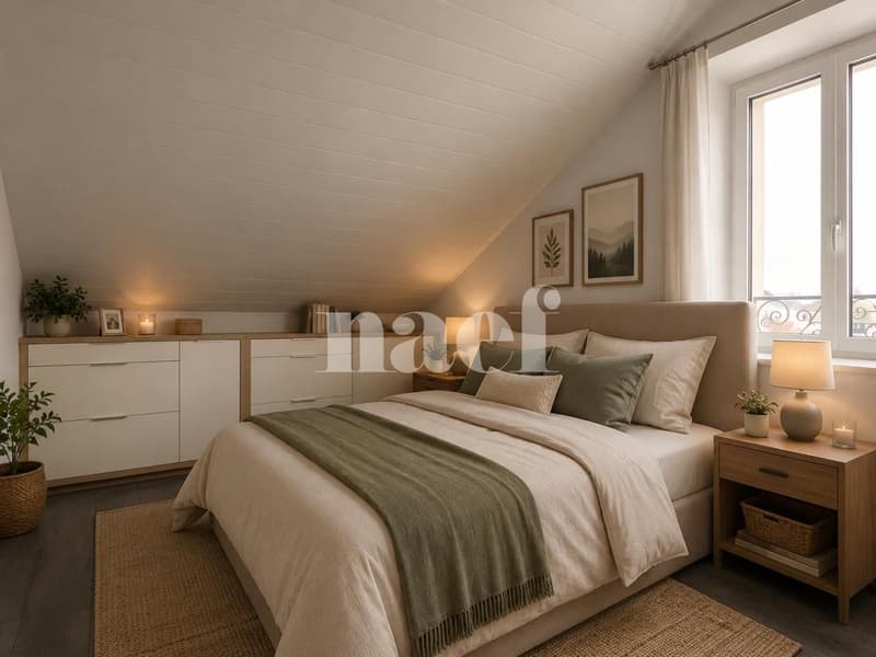 Appartement de 3 pièces au 3ème étage sans ascenseur (2)
